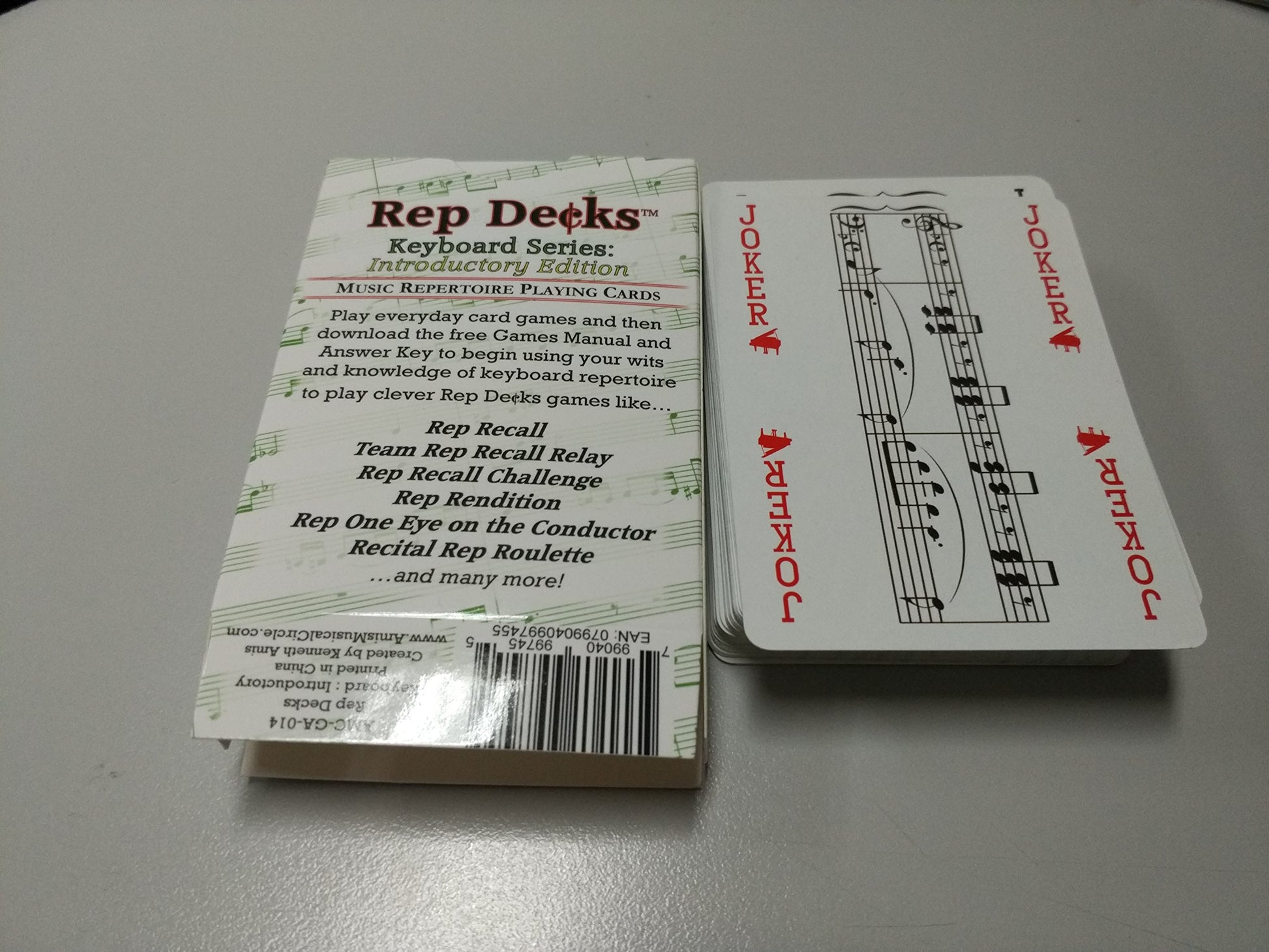 Rep Decks - Keyboard Series: Introductory Edition