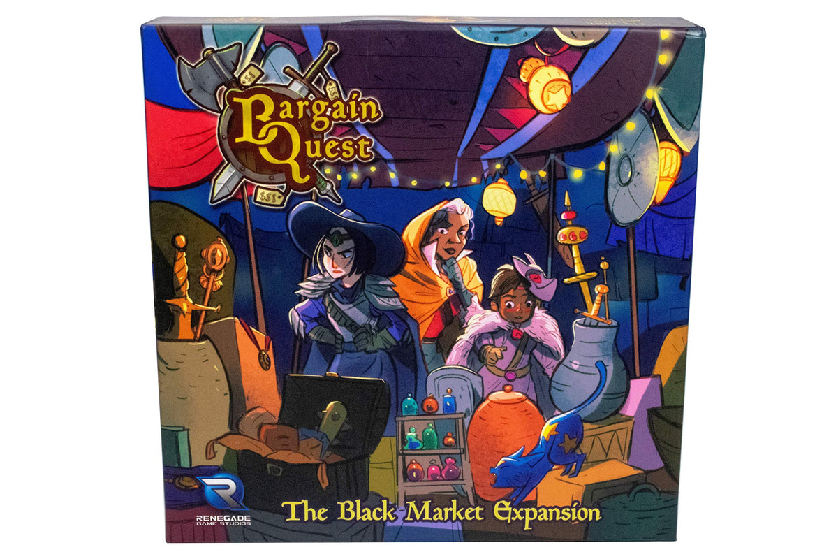 Renegade Game Studios Bargain Quest Board Game Black Market Expansion