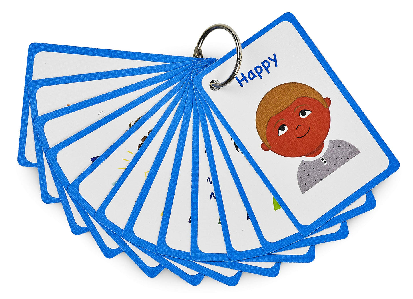 My Feelings and Emotion Boys Flash Cards for Visual aid Special Ed, Speech Delay Non Verbal Children and Adults with Autism, Special Needs ASD ADHD