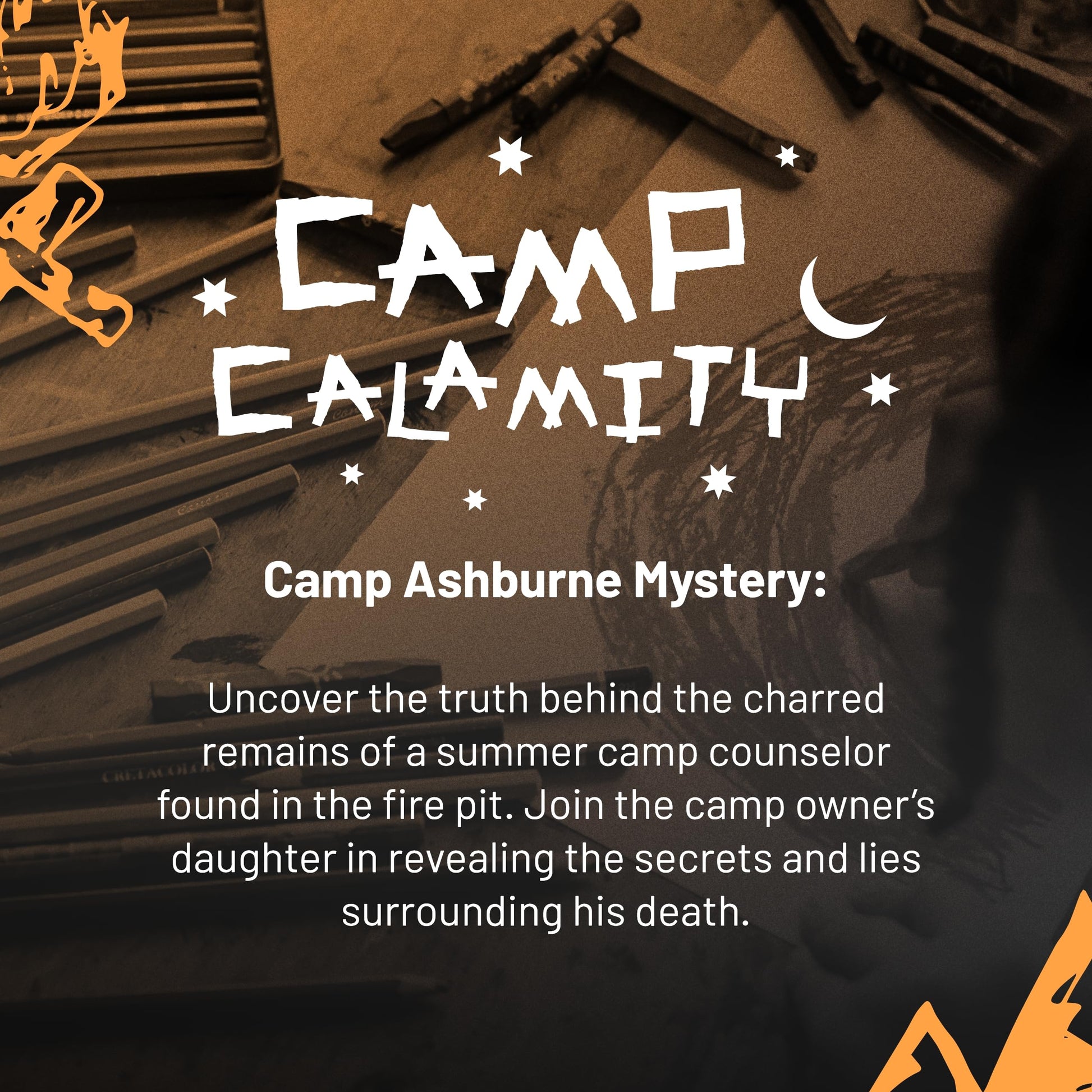 Hunt A Killer: Camp Calamity - Solve a Murder at a Summer Camp, Interactive Unsolved Mysteries Game, Mystery Box for Game Night, Murder Mysteries