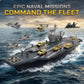 33-Inch Aircraft Carrier Mega Playset - Ultimate Military Battle Set for Boys with Realistic Battleship, Fighter Jets, Toy Soldier Figures, Military