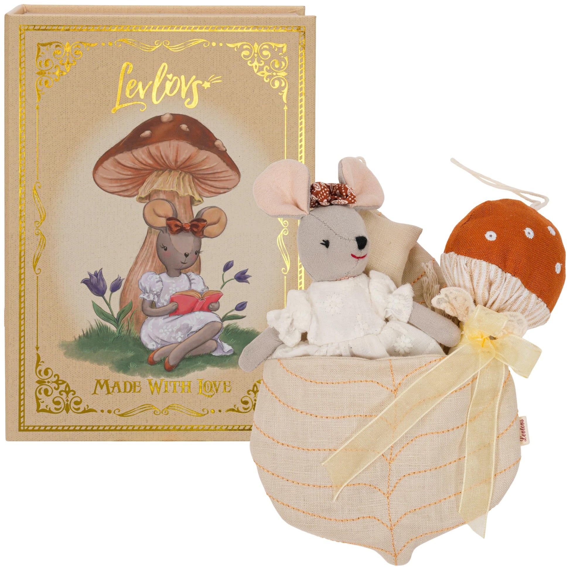 LEVLOVS Mouse and the Mushroom Toadstool Gift Set