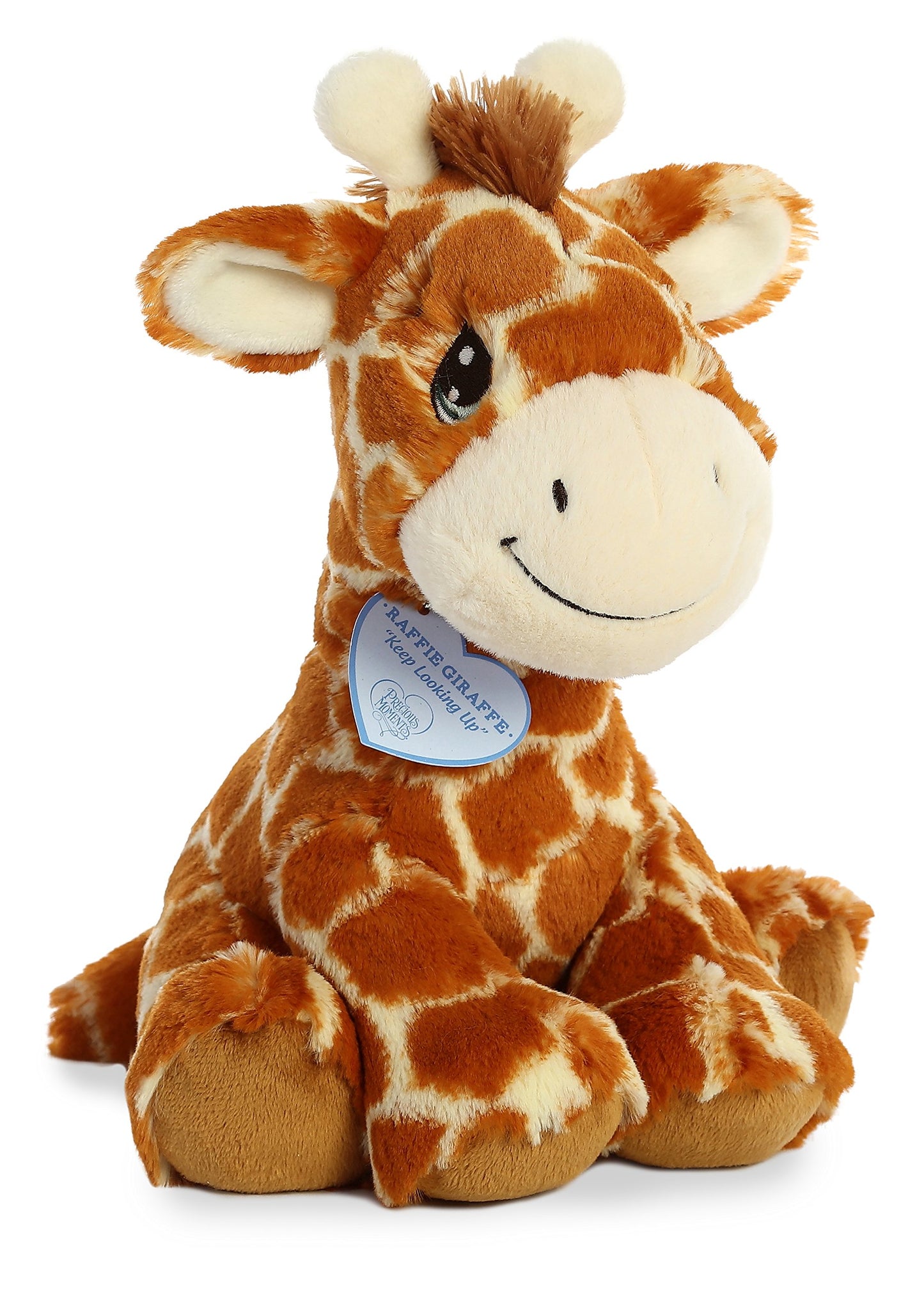 Aurora® Adorable Precious Moments™ Raffie Giraffe Stuffed Animal - Heartwarming Toy for Comforting Children - for Sentimental Gifts, Birthdays,