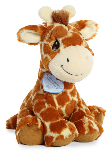 Aurora® Adorable Precious Moments™ Raffie Giraffe Stuffed Animal - Heartwarming Toy for Comforting Children - for Sentimental Gifts, Birthdays,