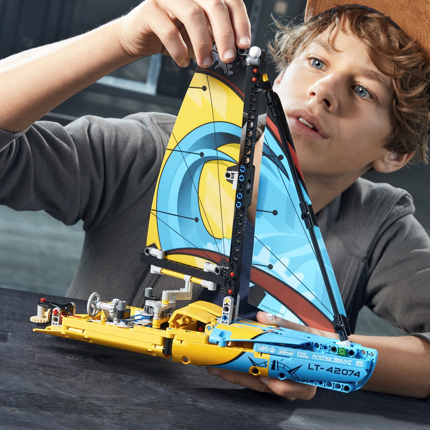 LEGO Technic Racing Yacht 42074 Building Kit (330 Pieces)