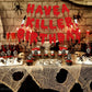 Have a Killer Birthday Party Banner, Halloween Horror Birthday Party Decorations, Halloween Bloody Horror Movie Birth day Party Decorations, Zombie