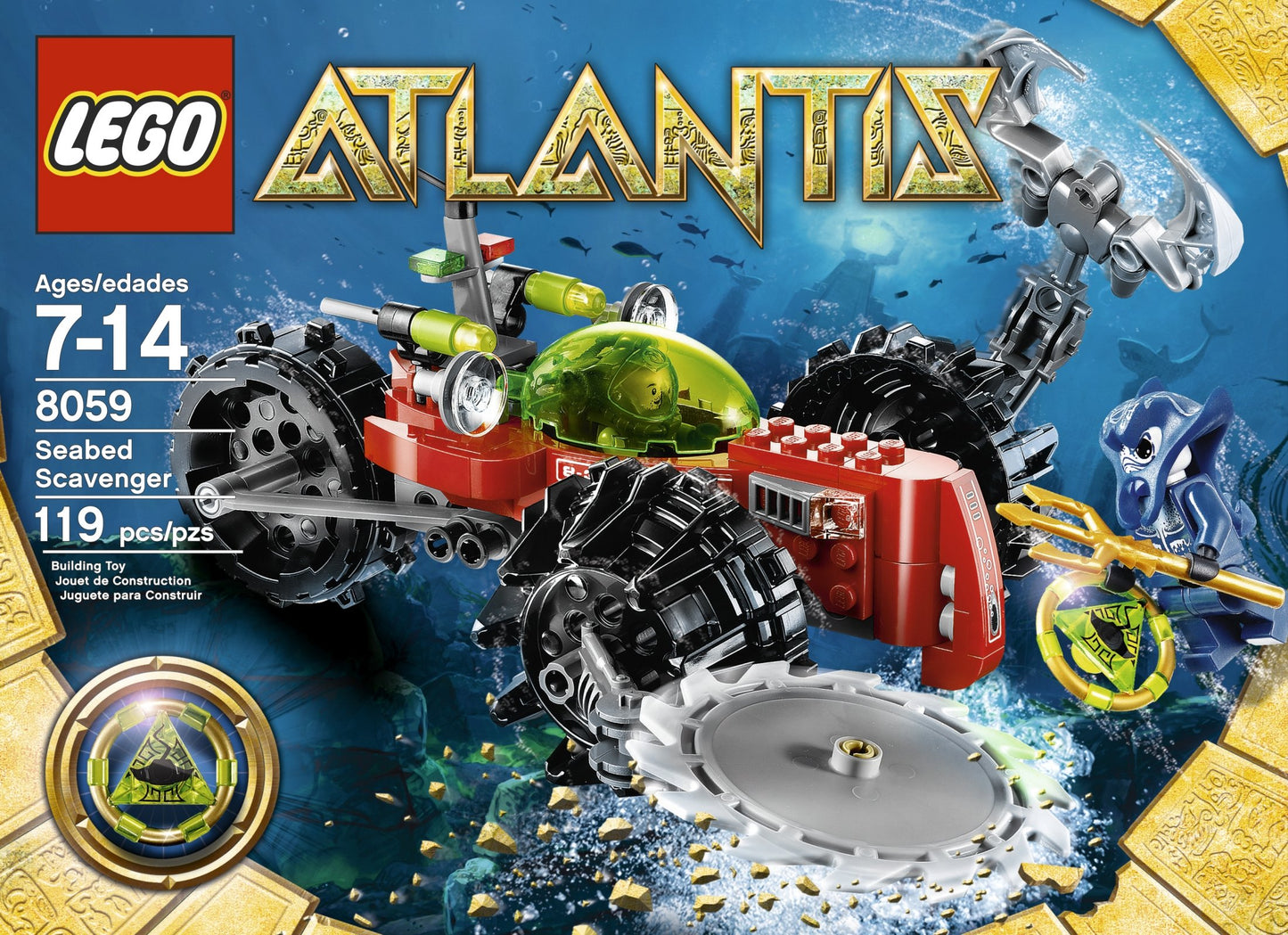 LEGO Atlantis Seabed Scavenger (8059)