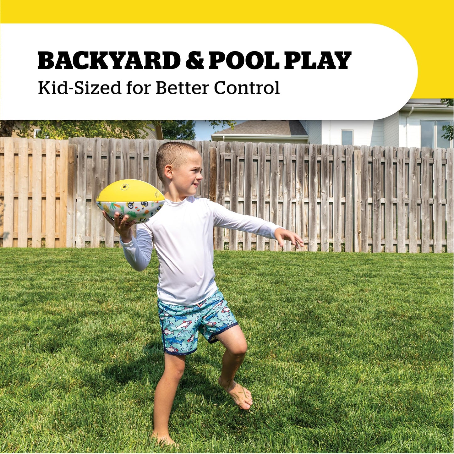 Minions Water Football Pool Toy, Kids Beach and Pool Football for Summer Water Games, Backyard, Parties, and Outdoor Play