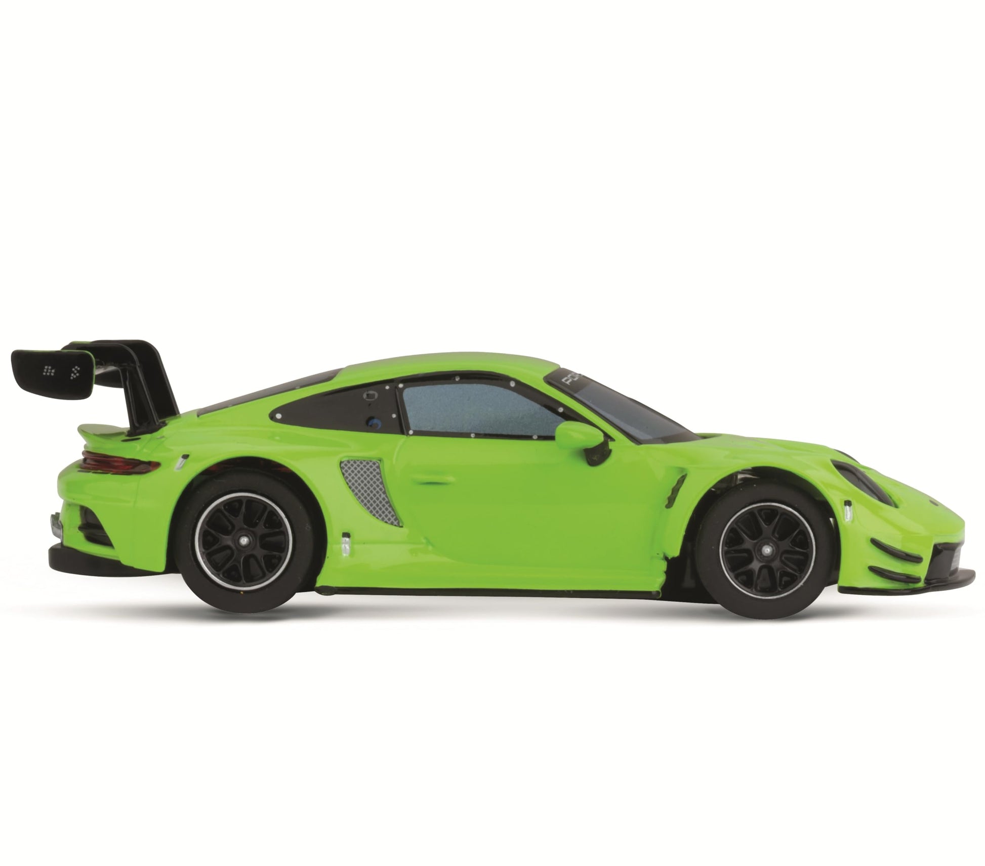 Carrera Hybrid Racing Car Porsche 911 GT3 R Acid Green 1:50 Scale Front and Rear Lights USB-C Rechargeable RC Additional Vehicle