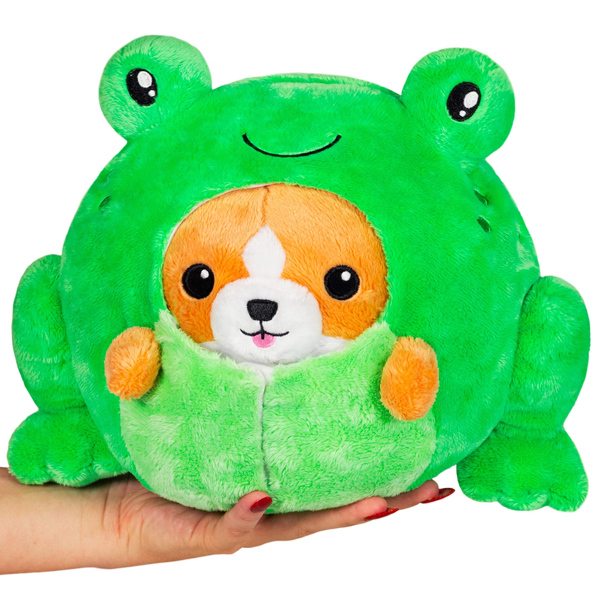 Squishable / Undercover Corgi in Frog 7" Plush