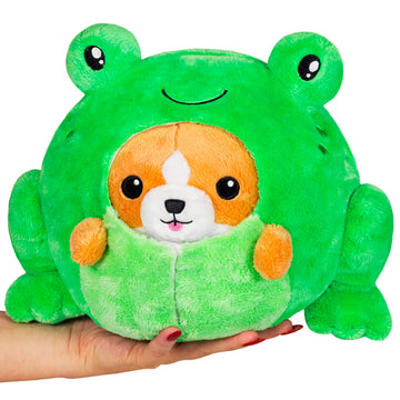 Squishable / Undercover Corgi in Frog 7" Plush