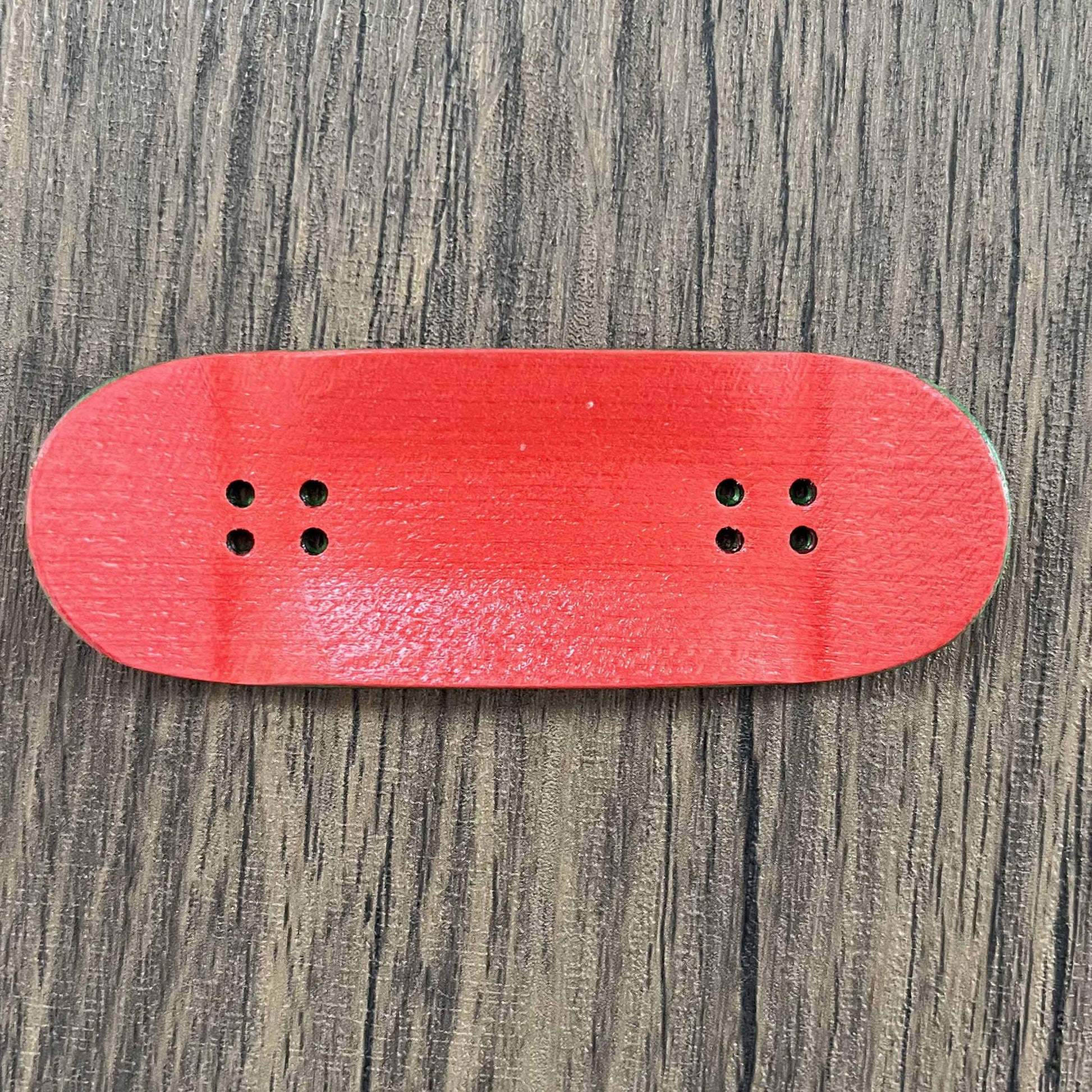 NOAHWOOD 2025 16G Fingerboard Complete (6-Layer Colour Maple Wooden Pro Deep Concave 35 x 97mm Handmade Deck + 34mm Noah ii Truck + Beige Wheels ii)