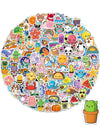 Sticker for Water Bottles, 400 Pcs/Pack Cute Vinyl Waterproof Vsco Laptop Stickers for School Students Gifts Classroom Teachers Prizes Stickers