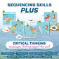 SkillEase Story Cues Skilled Sequencing Cards, Speech Therapy Materials, Social Skills Game, English Language Learners Games, Storytelling Cards