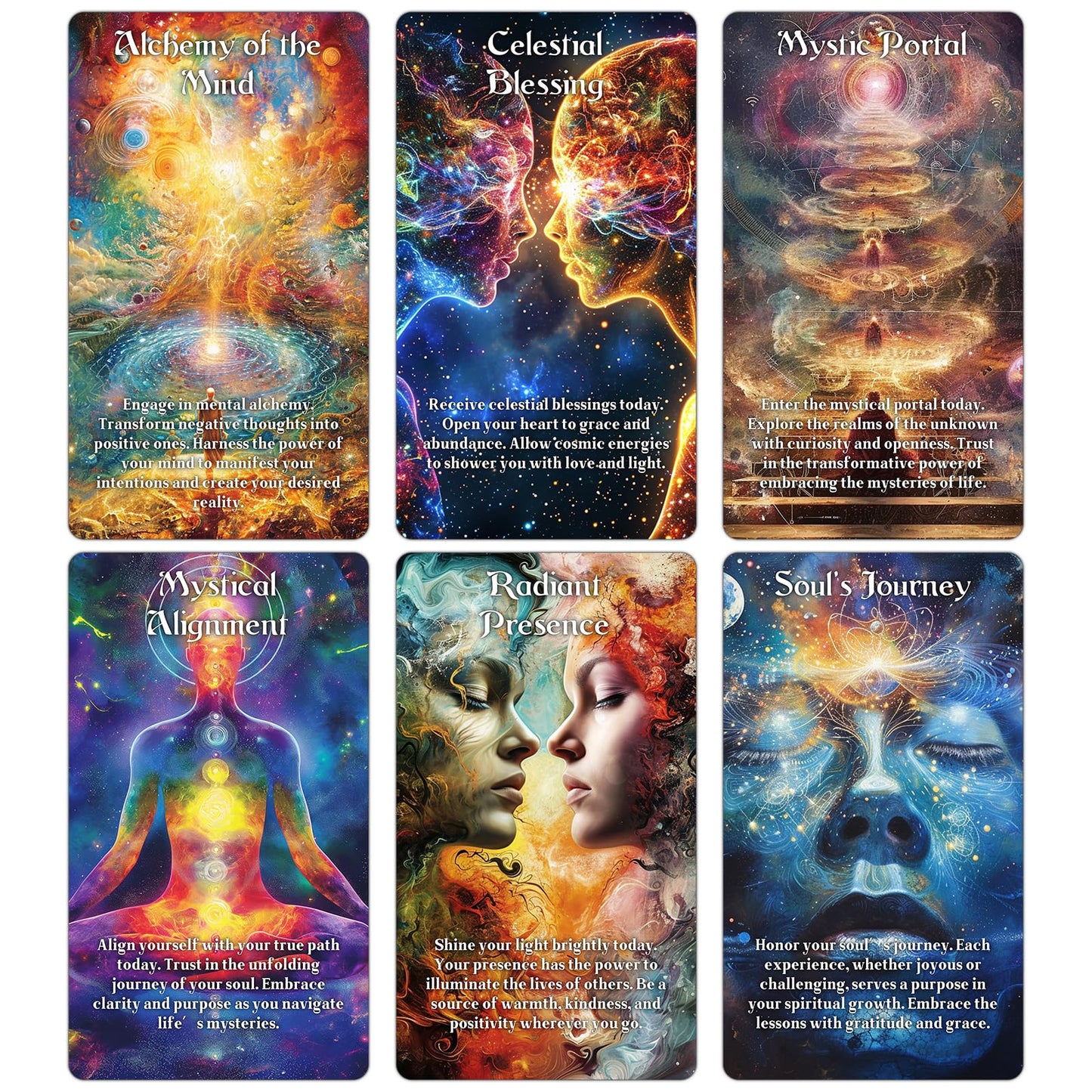 ZZBUY Yin and Yang Oracle Cards, 68 Karma Connection Oracle Deck for Beginner with Meanings on Them, Evaluate Emotions, Relationships, Career, Health