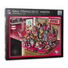 YouTheFan unisex adult San Francisco 49ers Purebred Fans 500pc Puzzle A Real Nailbiter , Team Colors, 500 Piece US