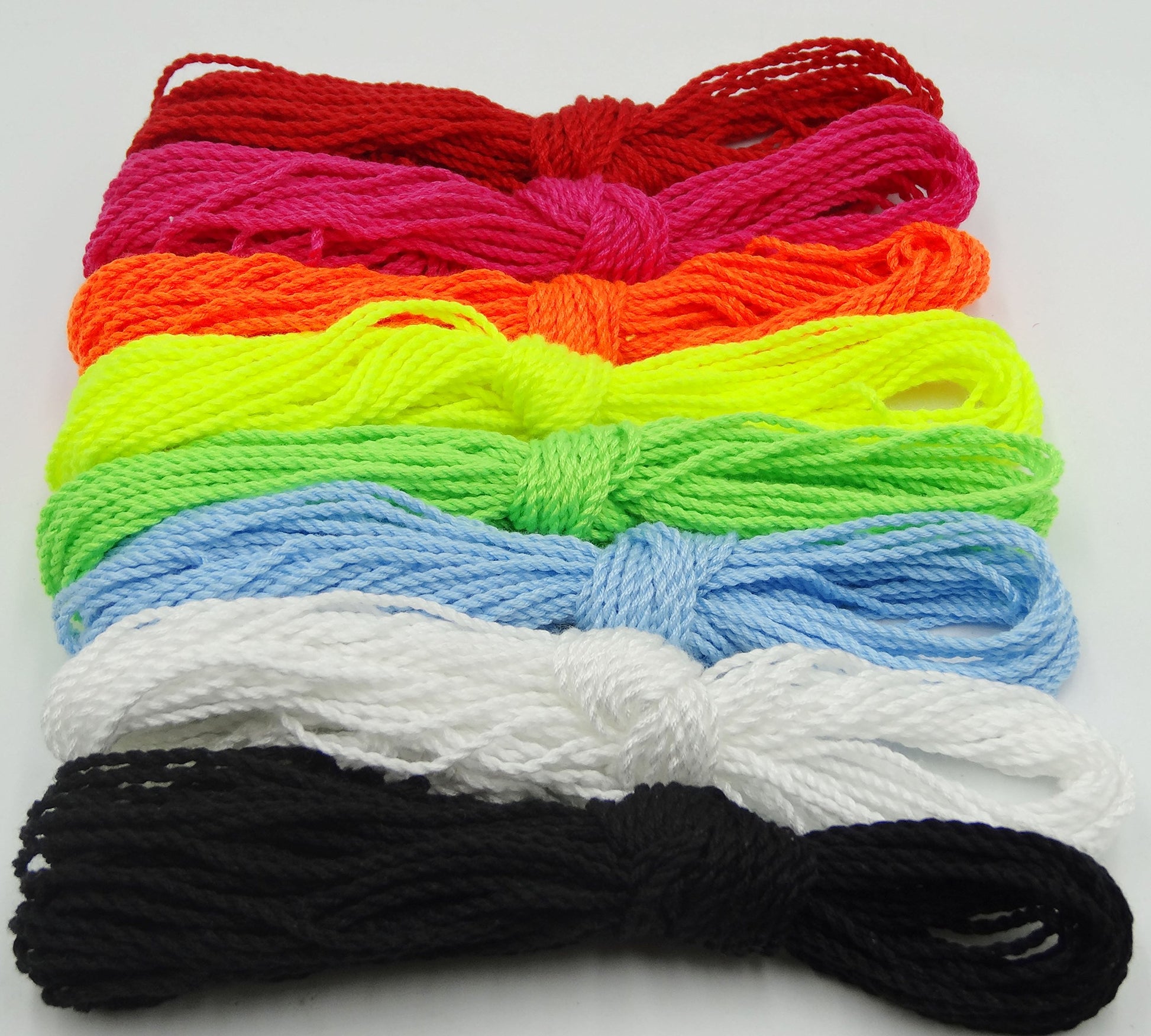 Penta Angel 80 Yoyo String (10 Each - Florescent Lime Green, Yellow, Orange?Blue ,Rose ,Red ,Black and White)