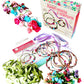 Hapinest Make Your Own Flower Crown Kit & Bracelet Craft Kit for Girls Ages 6 Years and Up