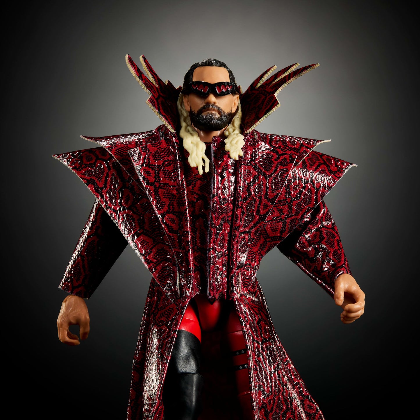 Mattel WWE Ultimate Edition Action Figure & Accessories Set, Seth Rollins 6-inch Collectible with Swappable Heads & Hands, 30 Articulation Points