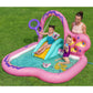 H2OGO! Inflatable Water Play Center & Pool - Butterfly Wonder - 71x71x46”, Slide, Sprinkler Arch, Catch Game, Splash & Wade, Outdoor, Toddlers-Kids 2+
