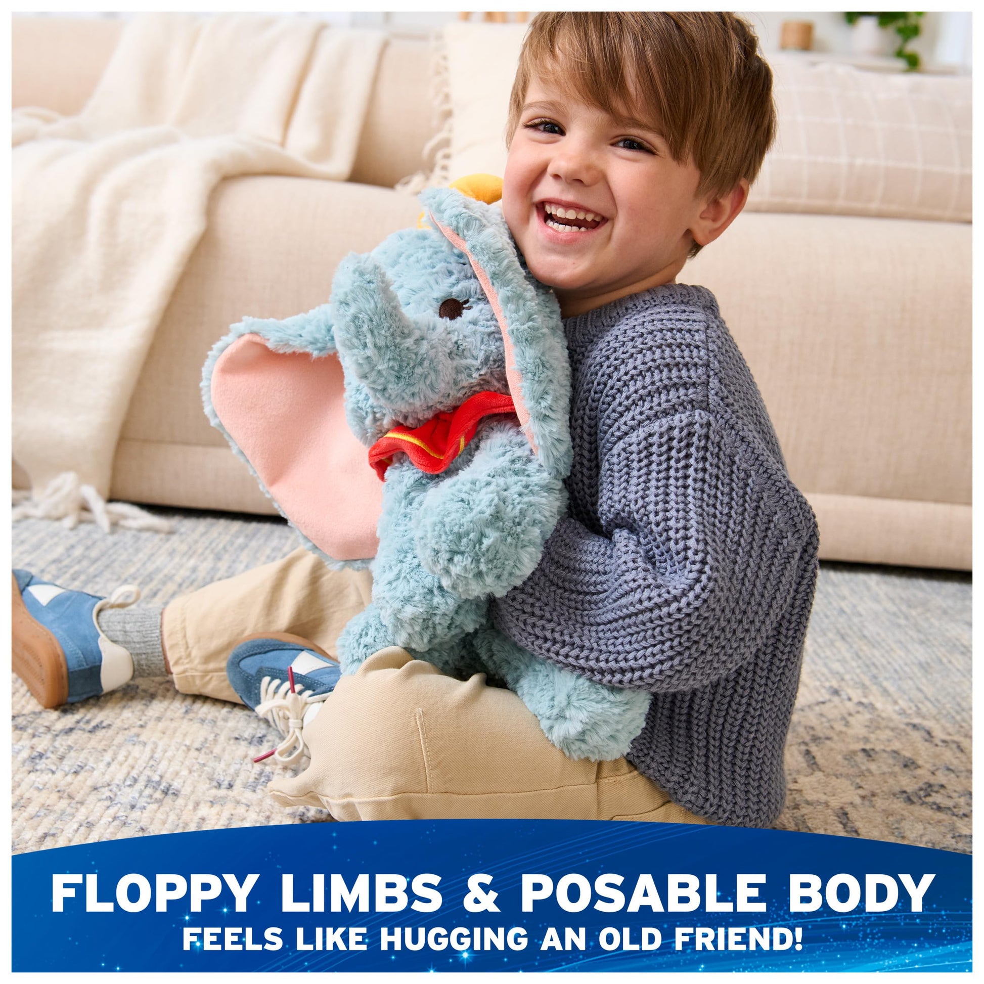 GUND Disney Cozys Collection Dumbo 10-Inch Elephant Stuffed Animal, Ages 0+