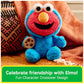 GUND Sesame Street Elmo x Cookie Monster 10-Inch Buddy-Up Plush Toy Ages 1+