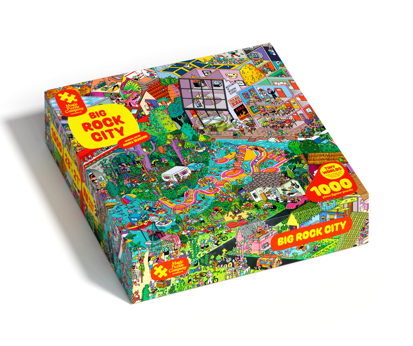 Big Rock City • 1000-Piece Puzzle by The Magic Puzzle Company • Series 4