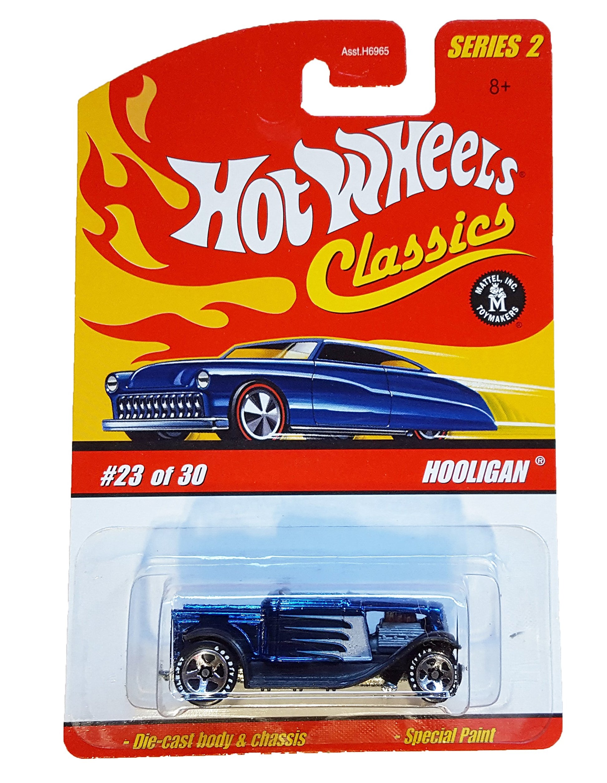 Hot Wheels Classics Series 2 #23 of 30 Hooligan BLUE 1:64 Scale