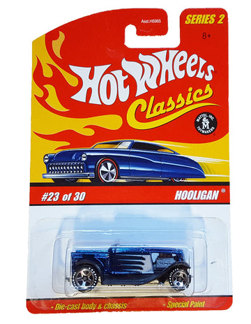 Hot Wheels Classics Series 2 #23 of 30 Hooligan BLUE 1:64 Scale