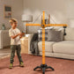 Cat Construction Workforce Jumbo Tower Crane Set, 50-Inch RC Crane Toy with 360-Degree Rotation, Hook and Wrecking Ball, Light, Skid Steer and 4"