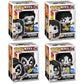 Funko POP! KISS: Band Set - Glow in the Dark Collectible Set - Online Exclusive - The Spaceman, The Starchild, The Demon, The Catman