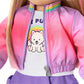 American Girl, Summer McKinny Girl of The Year 2025 Waggy Pup Tails Outfit for 18-inch Dolls, with a t-Shirt, Jacket, Skort, Socks, and Shoes, Ages 6+