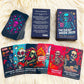 DPEHAKMK The Dead Inside Oracle Deck, 54 Dark Humor Skeleton Oracle Cards for Beginners, Funny Halloween Skeleton Oracle Cards, Shadow Work Deck