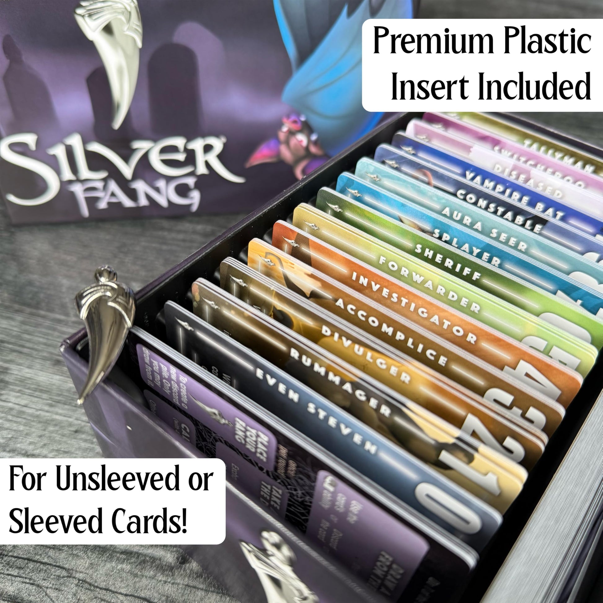 Bezier Games Silver Fang Fun Card Game - Team Play