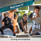 For Wrestling & Karate Fans: Cobra Strike - Aim for the Target, Defend Your Own | Ages 5+, 2-4 Players | Active, Outdoor Toys for Ages 8-12+ | Sports