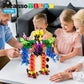 PicassoTiles Building Chips Construction Block 800 Pieces Creative Interlocking Disc Block Toy Set STEM Learning Toys for Early Education and Child
