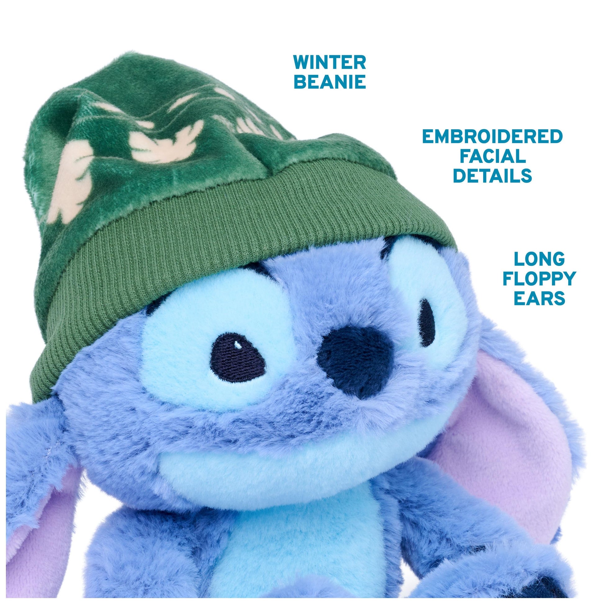 GUND Disney Stitch Kai Alien Plush Toy with Winter Outfit for Ages 1+