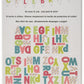 me & my BIG ideas Garde Patterned AV Alphabet Stickers, Large, 10 Sheet
