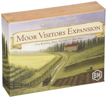 Stonemaier Games: Viticulture: Moor Visitors Expansion by Uwe Rosenberg and Jamey Stegmaier | Add to Viticulture (Base Game) | 40 New Individually