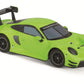 Carrera Hybrid Racing Car Porsche 911 GT3 R Acid Green 1:50 Scale Front and Rear Lights USB-C Rechargeable RC Additional Vehicle
