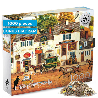 Buffalo Games - Charles Wysocki Olde Cape - 1000 Piece Puzzle for Adults