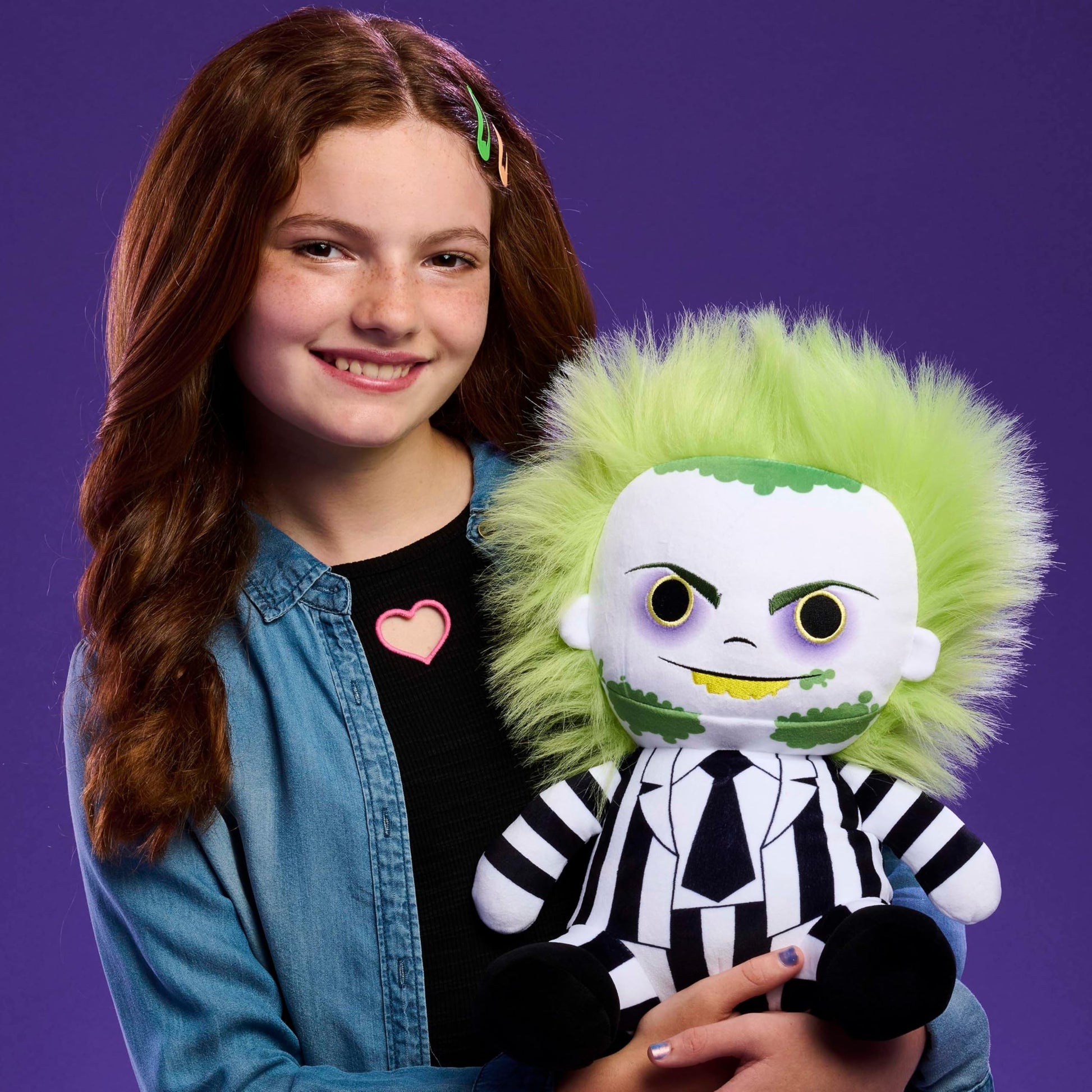 Just Play Beetlejuice Movie Comfort 2 Pound Weighted Plush, 12-inch Stuffed Doll, Kids Toys for Ages 3 Up