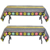 Havercamp Train Tablecloth for Kids Birthday Party Railroad Decorations Water & Tear-Resistant 54 in X 108 in Table Cover