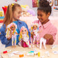 Rainbow High Color & Create Fashion DIY Doll with Washable Rainbow Markers, Green Eyes, Straight Hair in 2 Pig Tails, Bonus Top & Shoes. Color