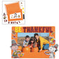 Thanksgiving & Autumn Themed Craft Kits | Peanuts Thanksgiving Picture Frame Magnet Craft Kit, Turkey Making Kit, Foam Cornucopia Door Sign Craft Kit