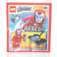 LEGO Marvel Super Heroes Avengers Infinity War Minifigure - Iron Rescue (Pepper Potts) in Red Armor with Drone 76164
