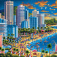 Dowdle Jigsaw Puzzle - Waikiki - 500 Piece