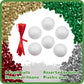 READY 2 LEARN- Create Your Own Sequin Ornaments - Set of 6 - Christmas Crafts for Kids - Christmas Tree Decorations - All Materials Included