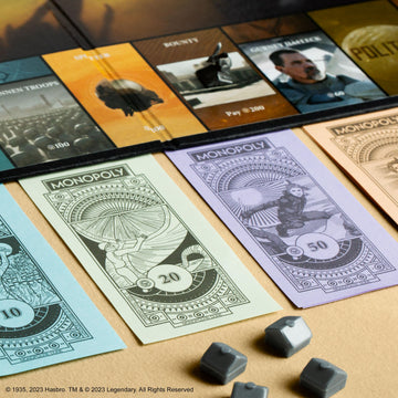 Monopoly: Dune | Play as The Ducal Ring, Crysknife, Gom Jabbar & More |Officially Licensed Collectible Game Based on The Movie Dune