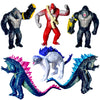TwCare Set of 6 Monster x Kong: The New Empire, Dinosaur Dragon Toys Action Figures, Evolved Basic Exquisite Battle Roar B.E.A.S.T. Glove Shimo Frost